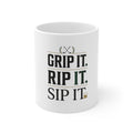 White Ceramic Mug, 11oz