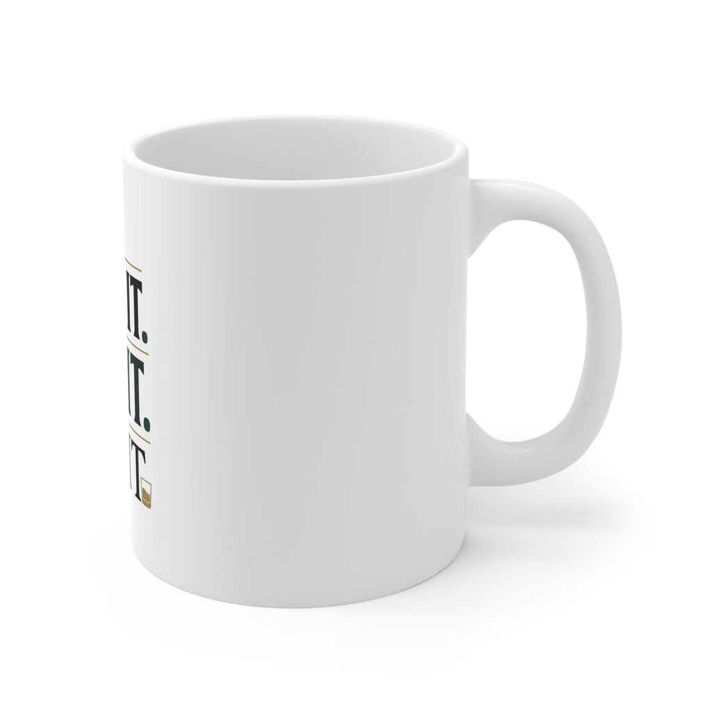 White Ceramic Mug, 11oz